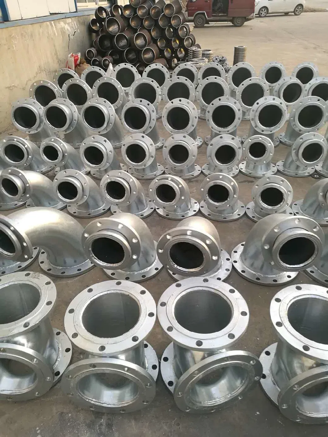 ANSI/DIN/En A105 Carbon Steel Stainless Steel Forged Pipe Flange Steel Flange